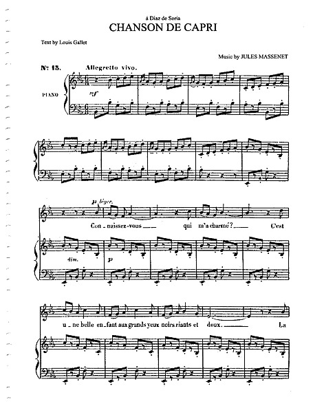 Miniatura de la partitura