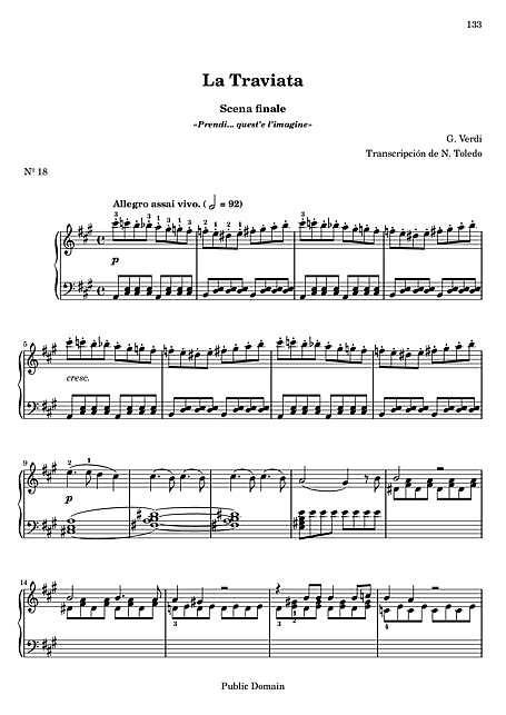 Miniatura di partitura