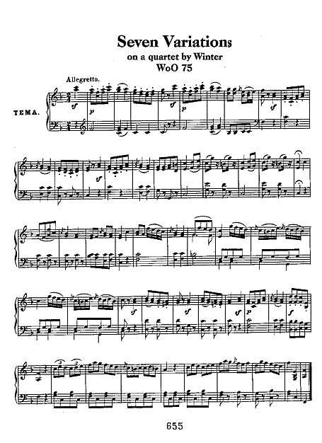 Miniatura di partitura