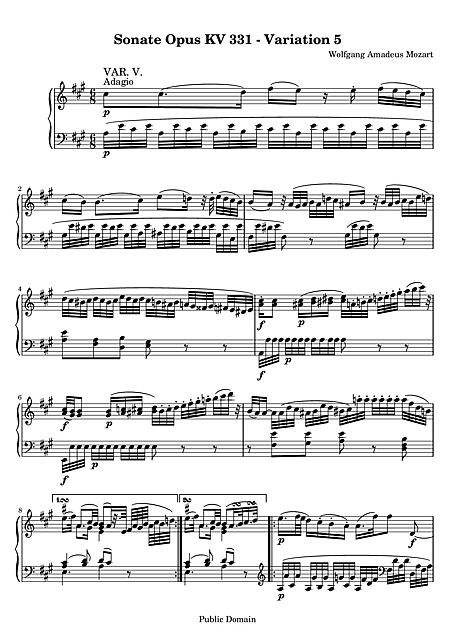 Miniatura di partitura