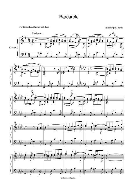 Miniatura de partitura