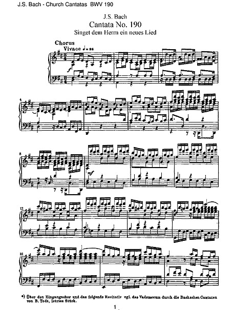 Miniatura de la partitura