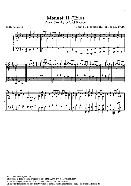 Miniatura de la partitura