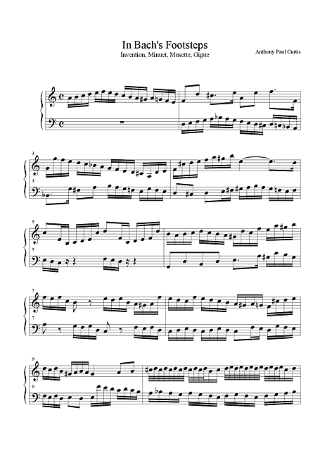 Miniatura de partitura