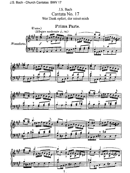 Miniatura de la partitura