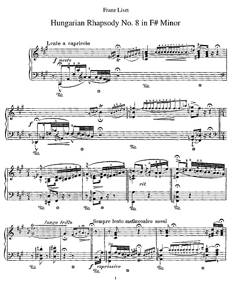 Miniatura de la partitura