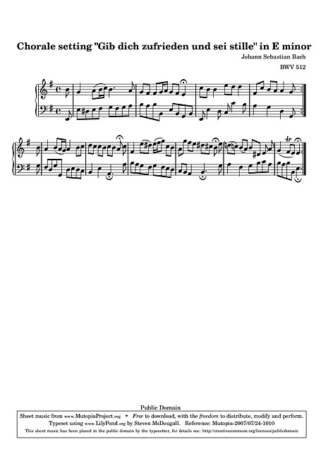 Miniatura de partitura