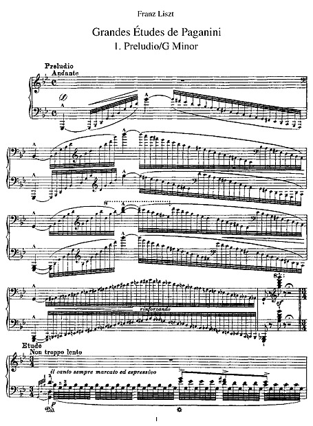 Miniatura di partitura