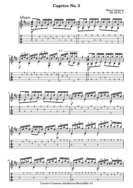 Miniatura di partitura