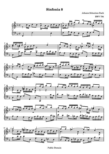 Miniatura de partitura