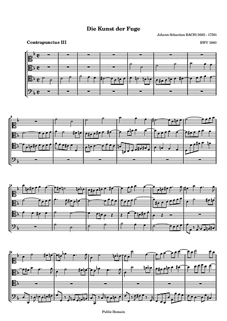 Miniatura de partitura