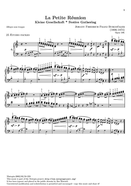 Miniatura di partitura