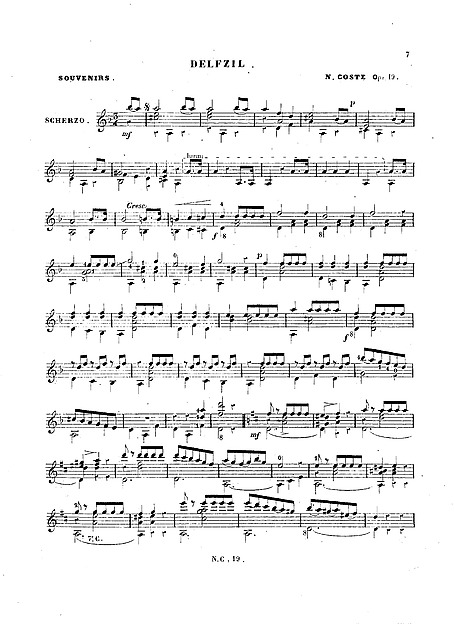 Miniatura de la partitura