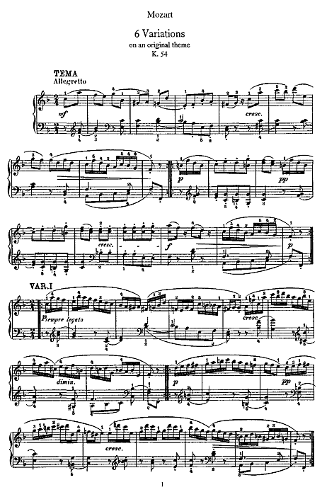 Miniatura de partitura