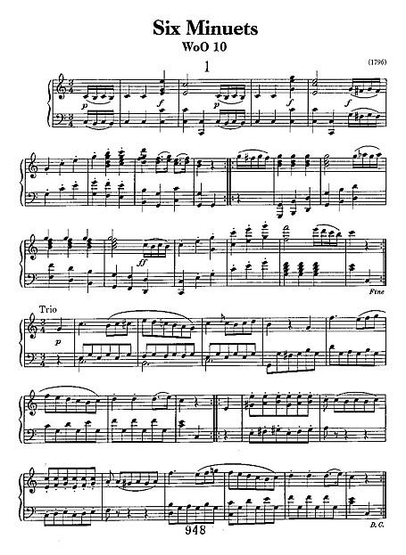 Miniatura di partitura