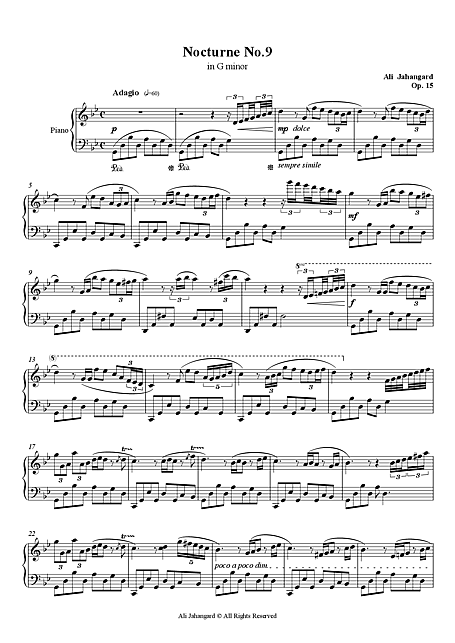 Miniatura di partitura