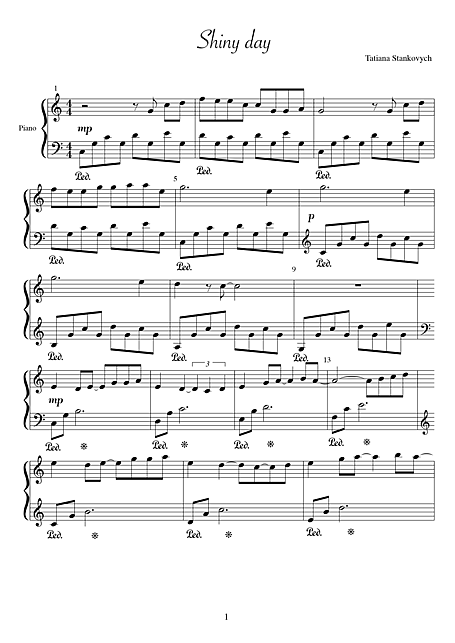 Miniatura de partitura