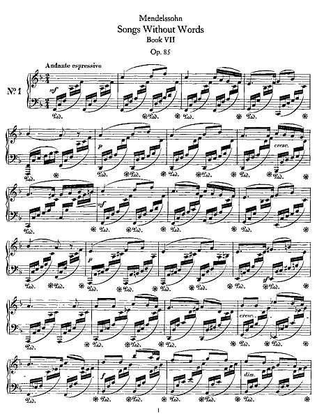 Miniatura de partitura