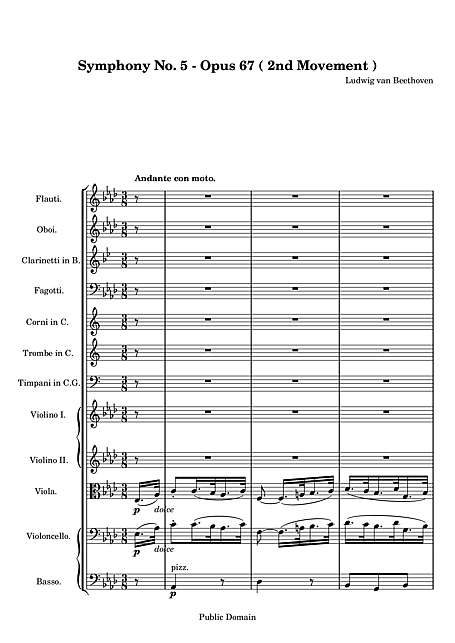 Miniatura de la partitura