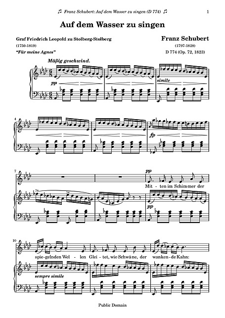 Miniatura di partitura