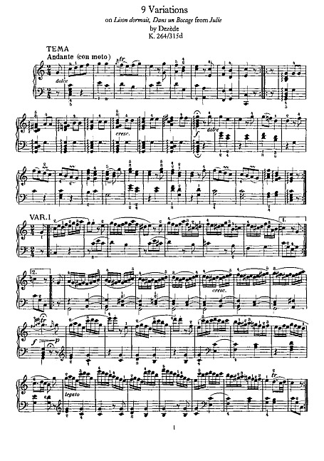 Miniatura di partitura