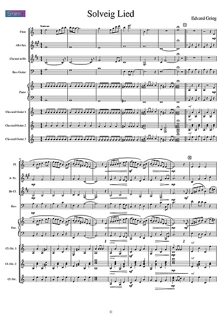 Miniatura de partitura