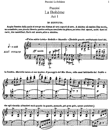 Miniatura de la partitura