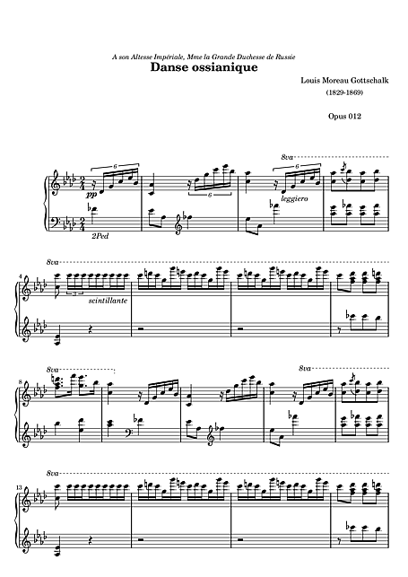 Miniatura di partitura