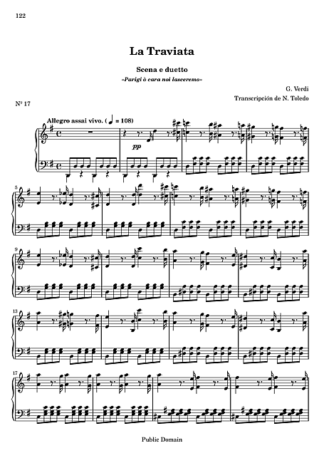 Miniatura de la partitura