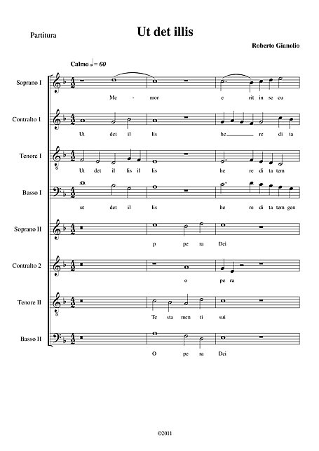 Miniatura de partitura