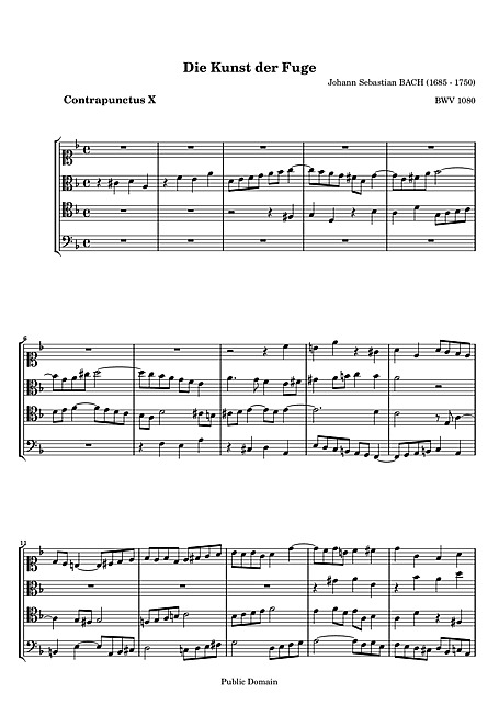 Miniatura de la partitura