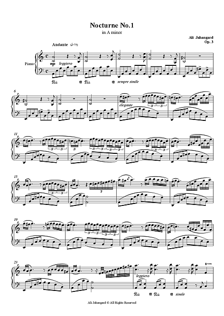 Miniatura di partitura