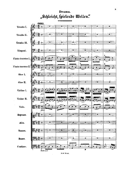 Miniatura di partitura