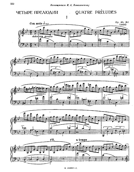 Miniatura de partitura