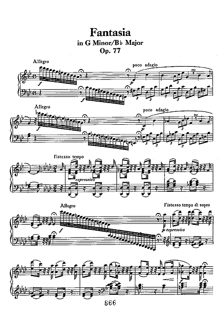 Miniatura di partitura