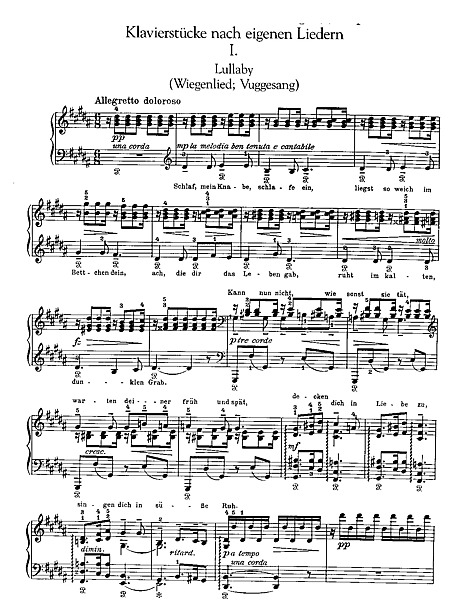 Miniatura de la partitura