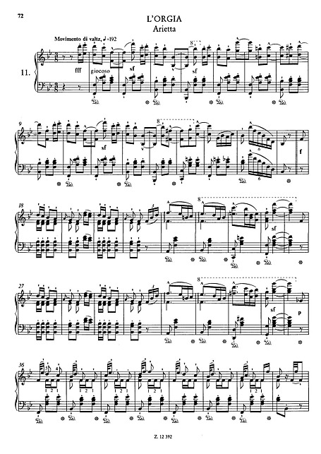 Miniatura de partitura