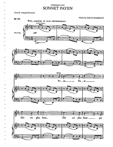 Miniatura de partitura