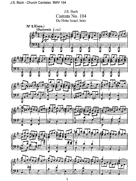 Miniatura de partitura