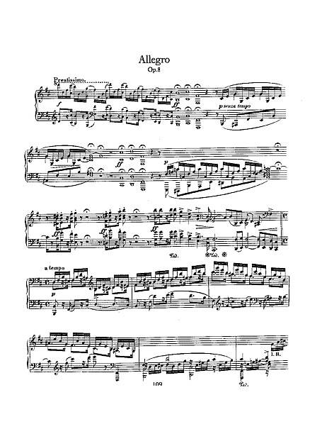 Miniatura di partitura