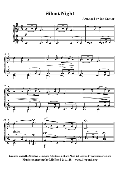 Miniatura de partitura