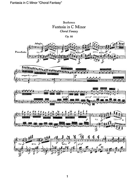 Miniatura de la partitura