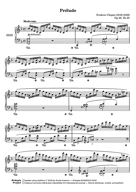 Miniatura di partitura