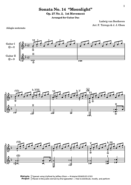 Miniatura de partitura