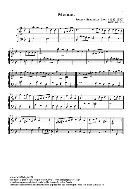 Miniatura de partitura