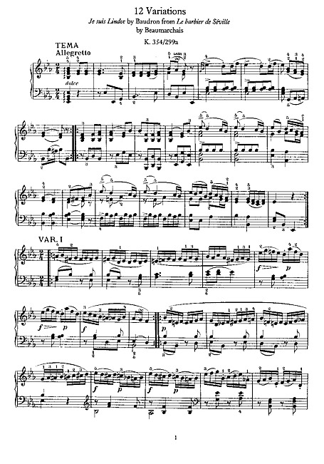 Miniatura de partitura