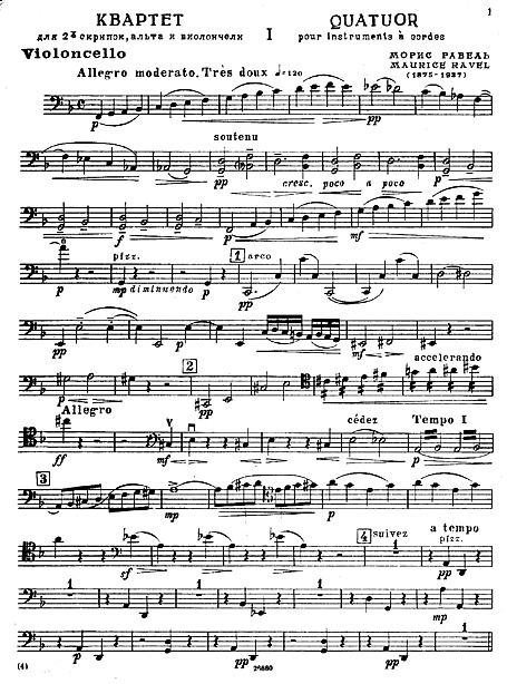 Miniatura de partitura