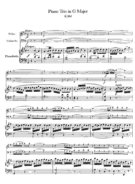 Miniatura de partitura