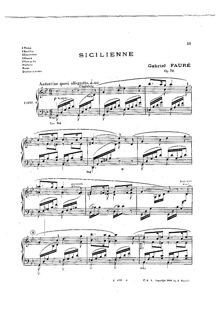 Miniatura di partitura