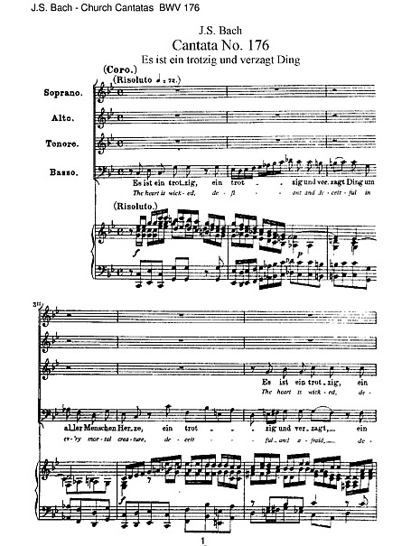 Miniatura de partitura